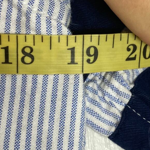 NWOT RALPH LAUREN Shirt Boys L Big-Pony Polo-Player #3 Navy-Stripe Blue White - Picture 7 of 7